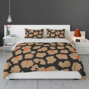 Leopard Skin Print Design Bedding Set 1