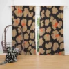 Leopard Skin Print Design Curtain