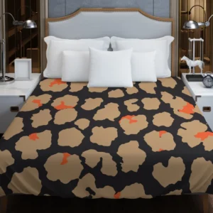 Leopard Skin Print Design Duvet Cover