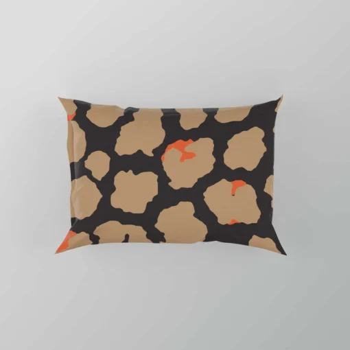 Leopard Skin Print Design Pillow Case