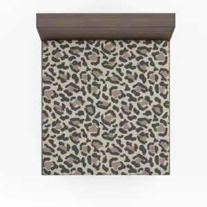 Leopard Skin Print Fitted Sheet