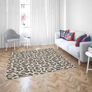 Leopard Skin Print Rug 2