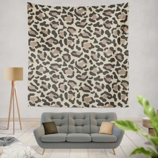 Leopard Skin Print Wall Tapestry