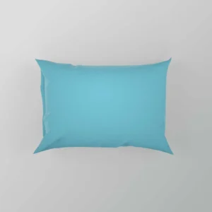 Light Azure Blue Color Pillow Case