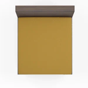 Light Bourbon Solid Color Fitted Sheet