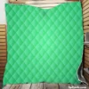 Light Green Gradient Quilt Blanket