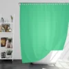 Light Green Gradient Shower Curtain