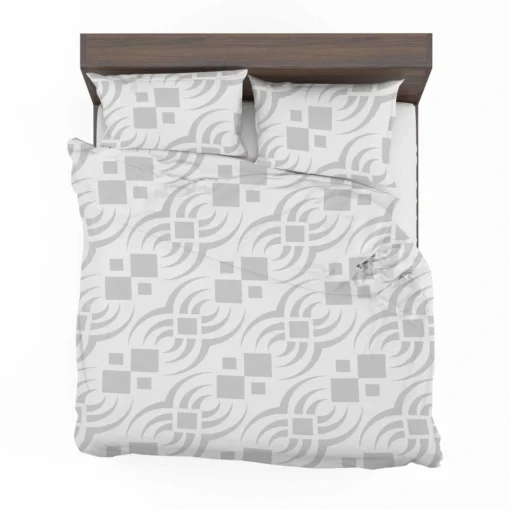 Light Grey Batik Pattern Bedding Set 2