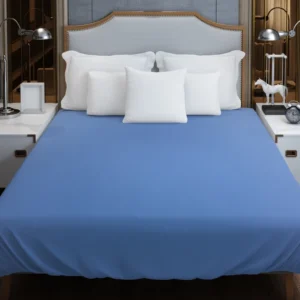 Light Steel Blue Color Duvet Cover