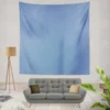 Light Steel Blue Color Wall Tapestry