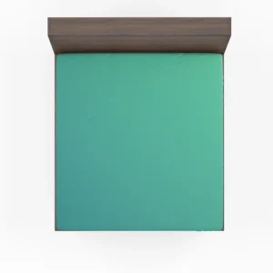 Light Turquoise Green Color Fitted Sheet