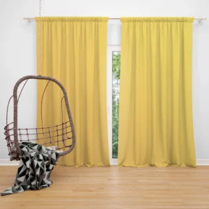 Light Yellow Gradient Curtain