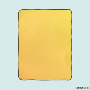 Light Yellow Gradient Fleece Blanket 1