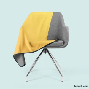 Light Yellow Gradient Fleece Blanket 2