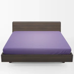 Lilac Solid Color Gradient Fitted Sheet 1