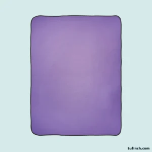 Lilac Solid Color Gradient Fleece Blanket 1