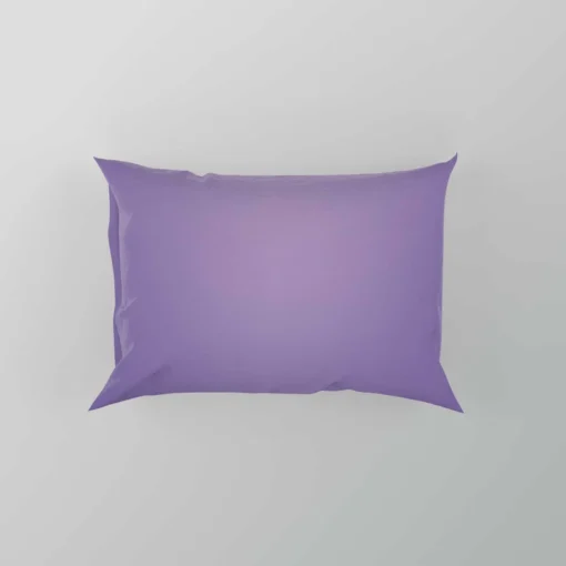 Lilac Solid Color Gradient Pillow Case