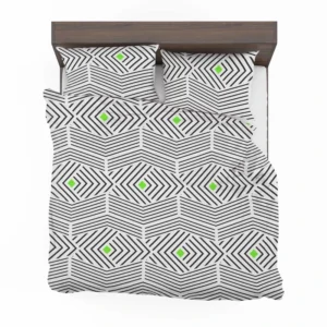 Linear Abstract Lines Pattern Bedding Set 1