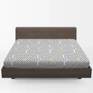 Linear Abstract Lines Pattern Fitted Sheet 1