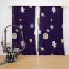 Little Astronauts Space Life Curtain