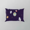 Little Astronauts Space Life Pillow Case