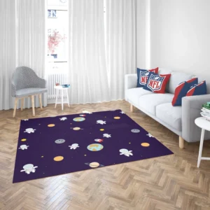 Little Astronauts Space Life Rug 2