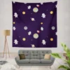 Little Astronauts Space Life Wall Tapestry