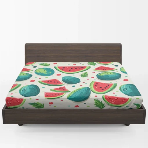 Little Darling Watermelon Fitted Sheet 1