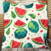 Little Darling Watermelon Quilt Blanket