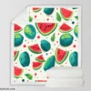 Little Darling Watermelon Sherpa Fleece Blanket