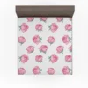 Little Pink Rose Design Fitted Sheet