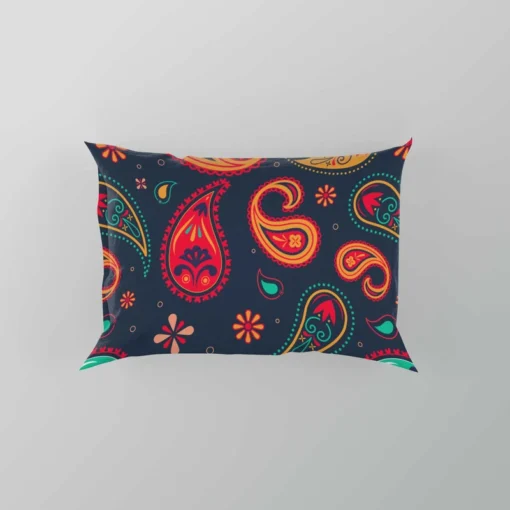 Lovely Mini Paisley Pattern Pillow Case