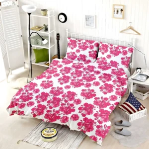 Lovers Cherry Blossom Design Bedding Set