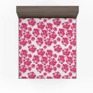 Lovers Cherry Blossom Design Fitted Sheet