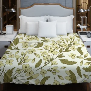 Lucinda Floral Pattern Design Duvet Cover