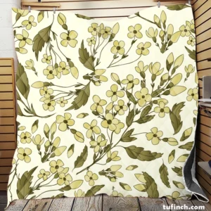 Lucinda Floral Pattern Design Quilt Blanket