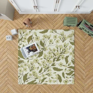 Lucinda Floral Pattern Design Rug