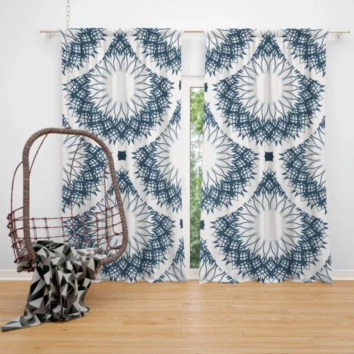 Luxurious Arabesque Pattern Curtain