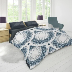 Luxurious Arabesque Pattern Duvet Cover 1