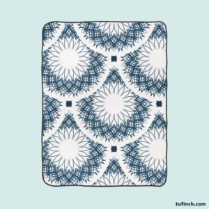 Luxurious Arabesque Pattern Fleece Blanket 1