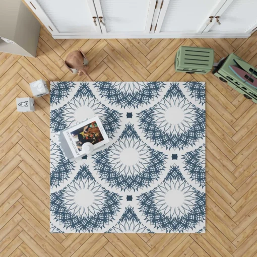 Luxurious Arabesque Pattern Rug