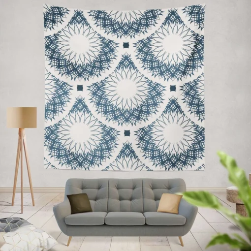 Luxurious Arabesque Pattern Wall Tapestry