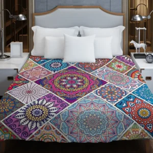 Luxurious Moroccan Unique Design Duvet Cover