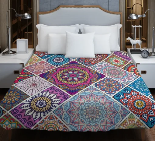 Luxurious Moroccan Unique Design Duvet Cover