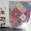 Luxurious Moroccan Unique Design Shower Curtain