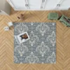 Luxury Floral Damask Design Rug