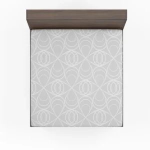 Luxury Japanese Geometric Pattern Fitted Sheet