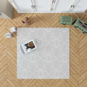 Luxury Japanese Geometric Pattern Rug