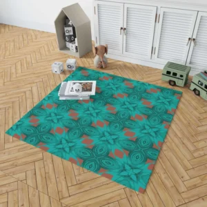 Luxury Old Fashion Pattern Rug 1