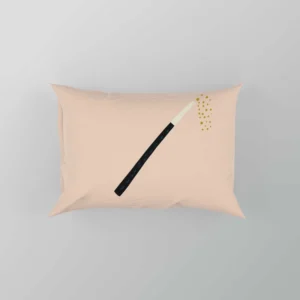 Magic Wand Doodle Pattern Pillow Case